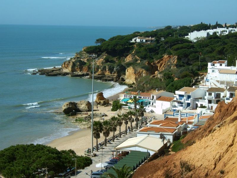 Apartamentos Olhos Do Mar Albufeira Bagian luar foto