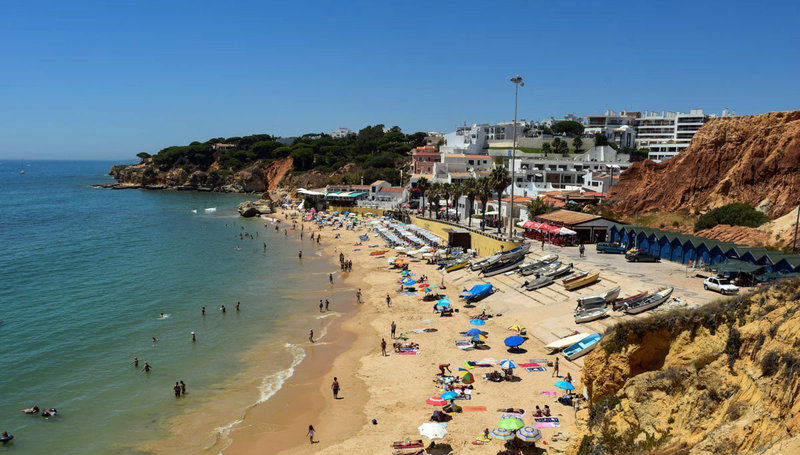 Apartamentos Olhos Do Mar Albufeira Bagian luar foto